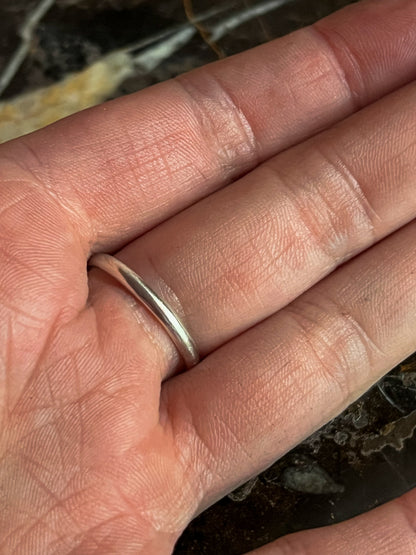 Sterling Silver Ring with Malachite