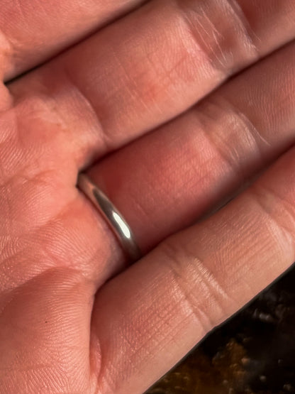 Sterling Silver Ring with Ruby Fuchsite