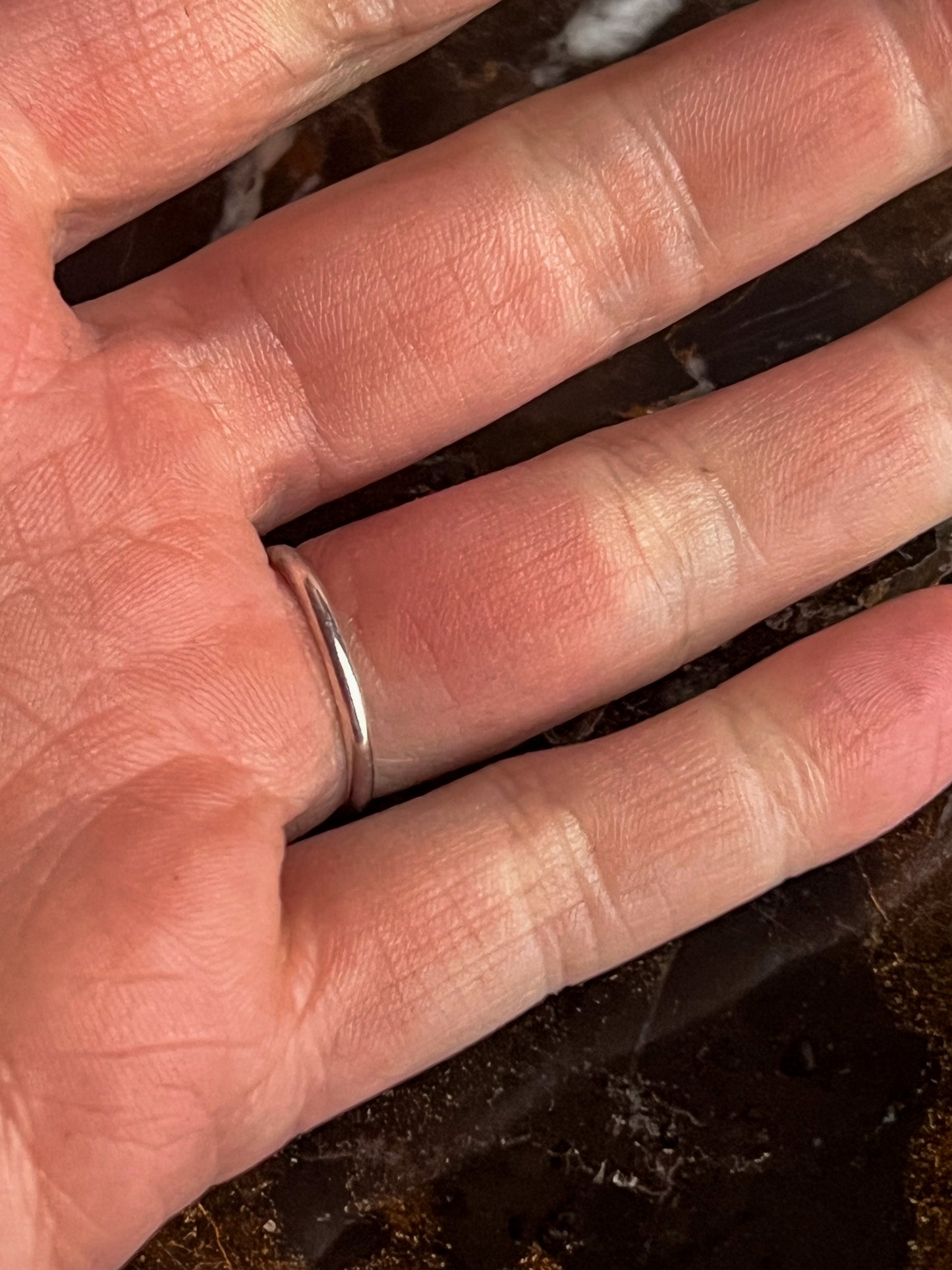 Sterling Silver Ring with Blue Kyanite