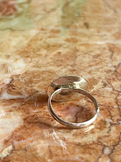 Sterling Silver Ring with Smoky Quartz